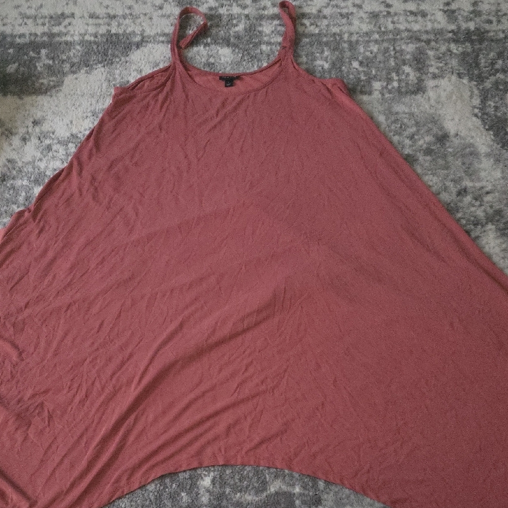 Torrid Coral Sleeveless Dress